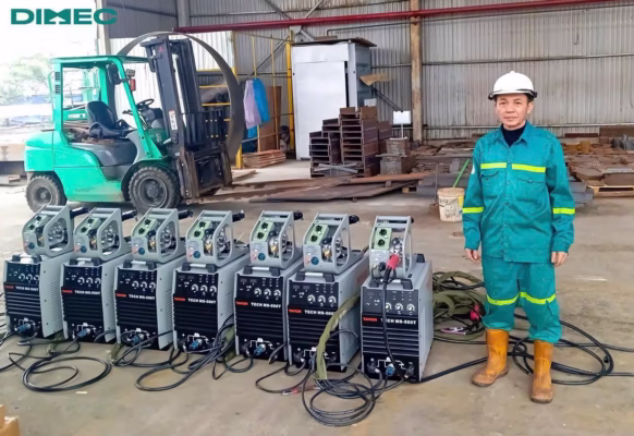 Các dòng máy hàn 500A do Dimec Phân Phối chính hãng rất được các Doanh Nghiệp ưa chuộng do tính hiệu suất - độ bền - linh hoạt cao