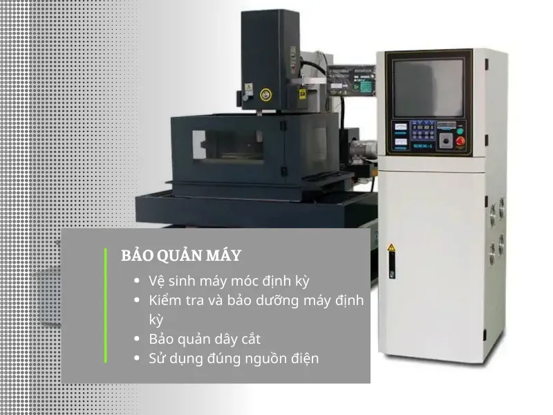 Khi vận hành và bảo dưỡng cần lưu ý đến an toàn như tránh chạm vào động cơ khi đang nóng