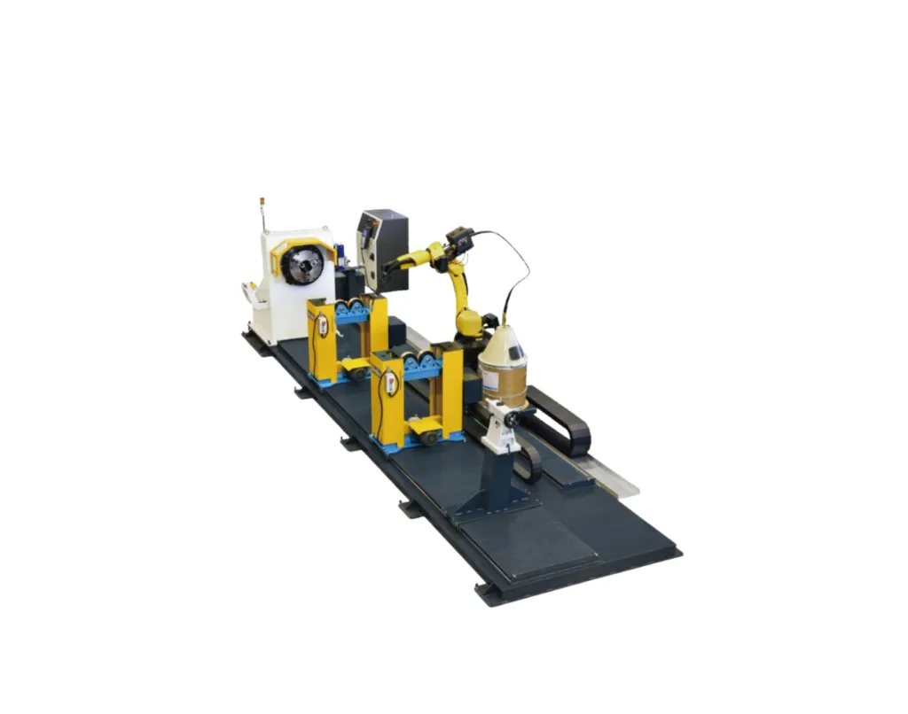 Giải pháp robot hàn tự động kết hợp đồ gá xoay