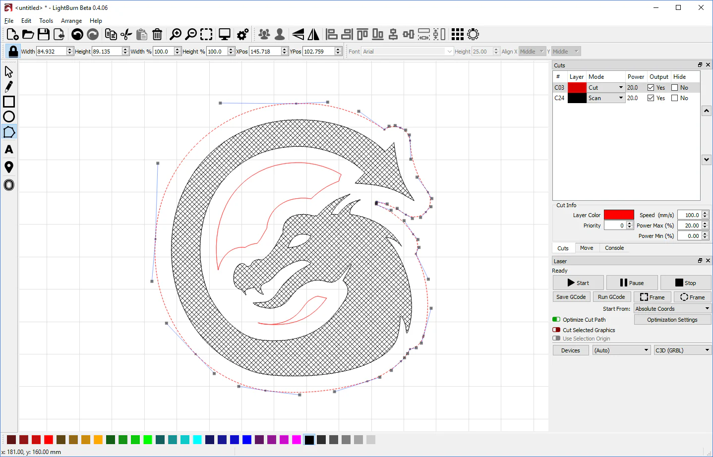 Giao diện phần mềm EZCAD – Công cụ thiết kế & điều khiển phổ biến nhất
