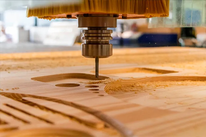 Máy khắc CNC gỗ độ chính xác cao, phù hợp khắc chi tiết nhỏ và phức tạp