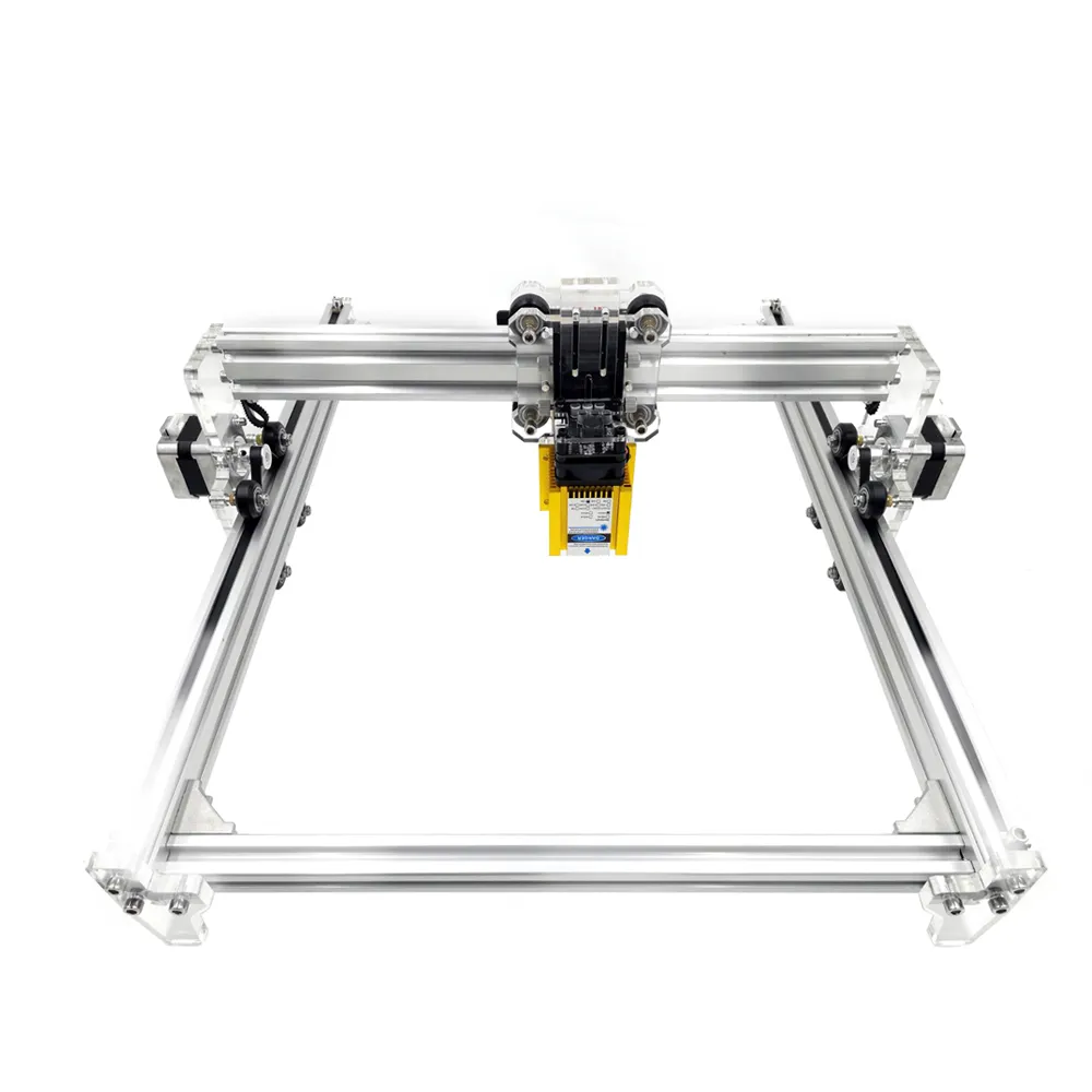 Chế máy khắc laser mini khó kiểm soát công suất, máy sẵn dễ vận hành hơn