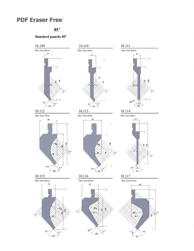 Một số loại dao chấn thép cơ bản Một số loại dao chấn thép cơ bản