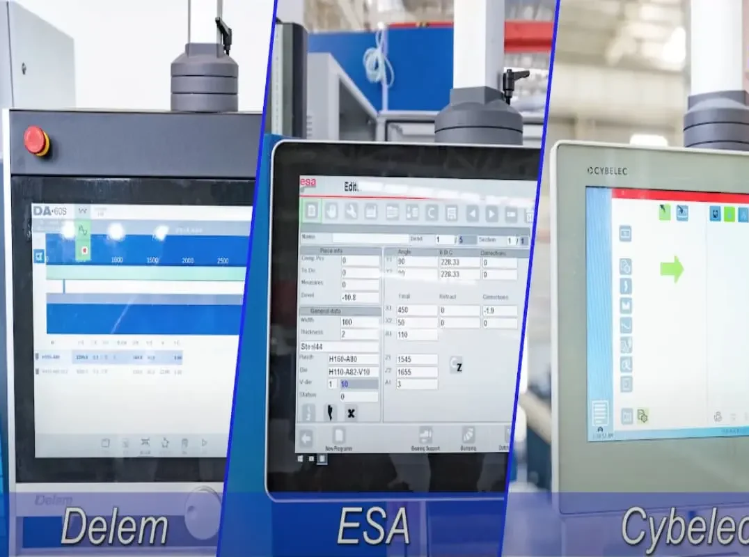 Các bộ điều khiển của máy chấn thép Các bộ điều khiển của máy chấn thép