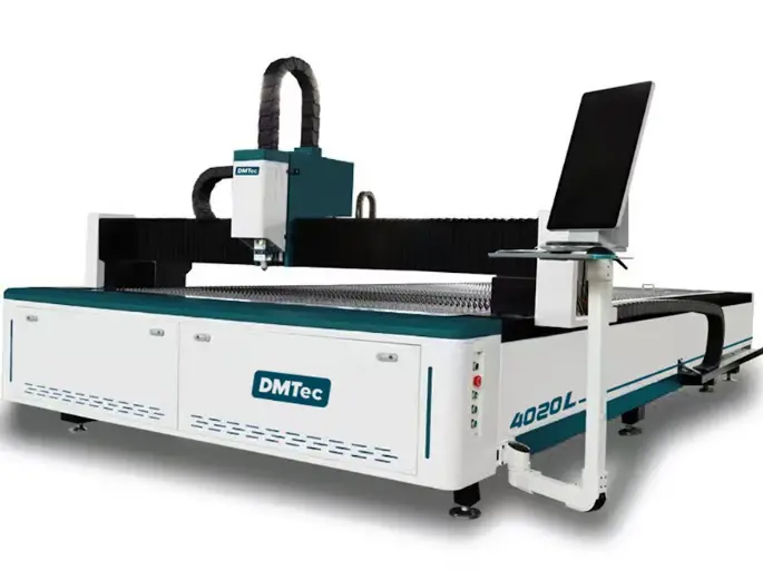 Máy cắt laser fiber mini DMTec nhỏ gọn, tối ưu diện tích