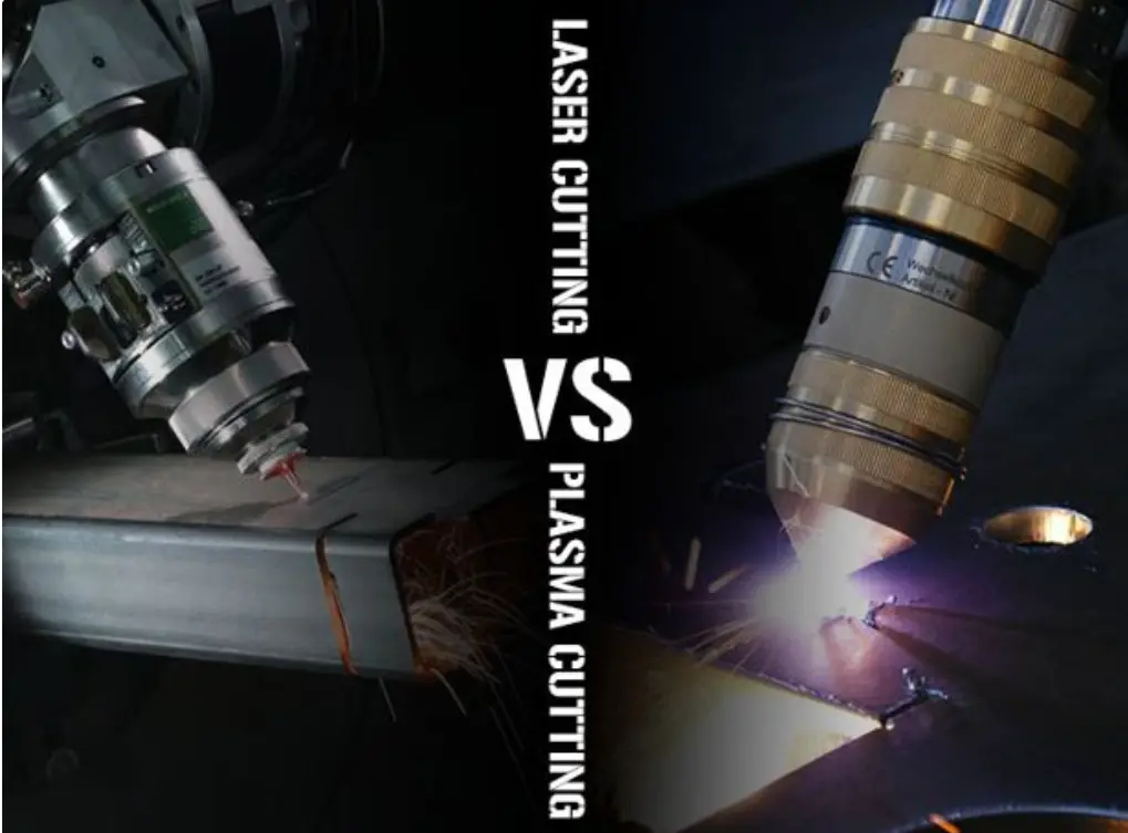 Máy cắt laser fiber mini và Máy cắt Plasma