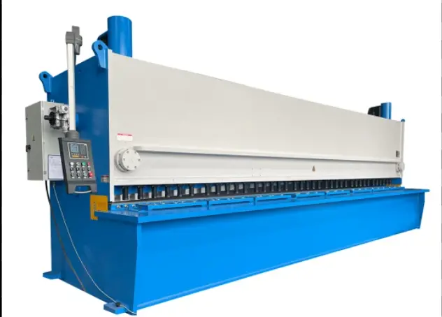 Máy cắt tôn tấm thủy lực trong công nghiệp
