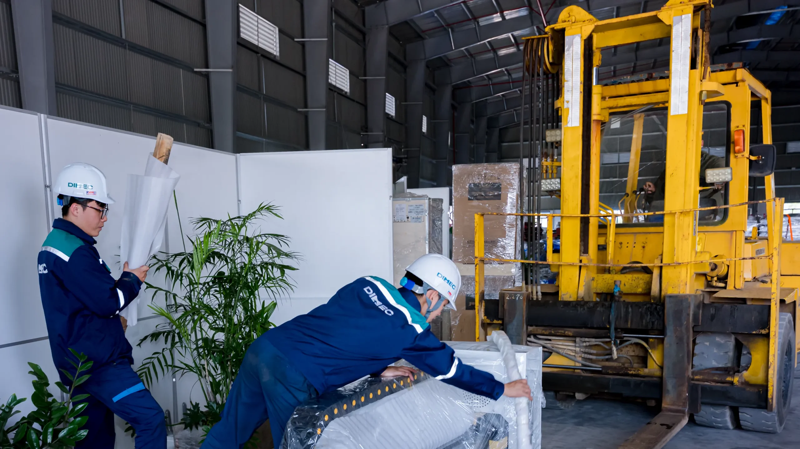 Linh kiện sẵn – downtime ngắn – sản xuất không gián đoạn