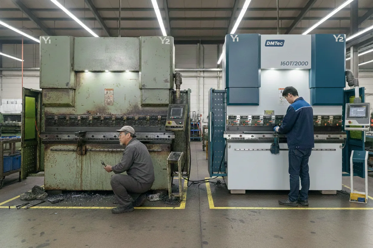 Máy chấn hiện đại: Chìa khóa tối ưu hóa quy trình sản xuất cơ khí.