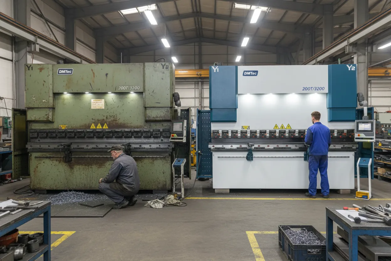 Máy chấn tôn CNC trong ngành công nghiệp hiện đại