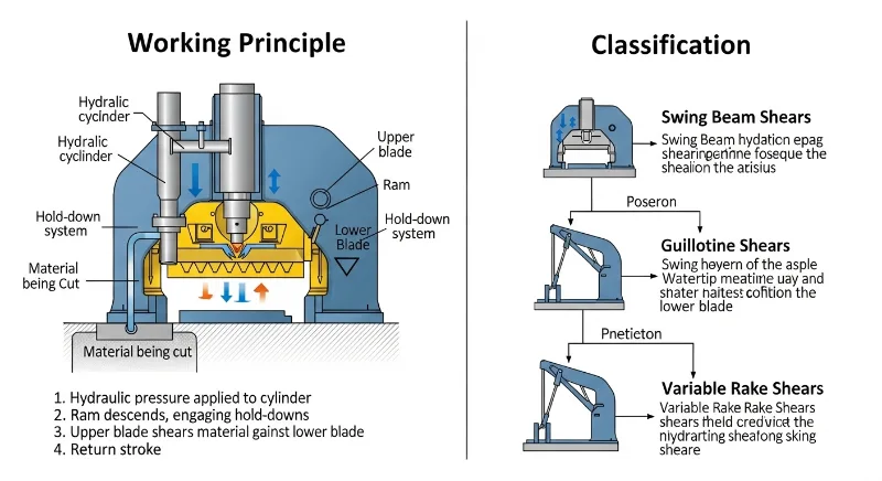 Nguyên lý và cấu tạo của máy chặt thủy lực