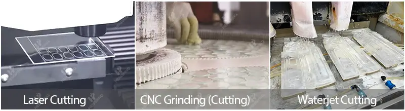 So sánh cắt kính laser với truyền thống, waterjet và CNC So sánh cắt kính laser với truyền thống, waterjet và CNC